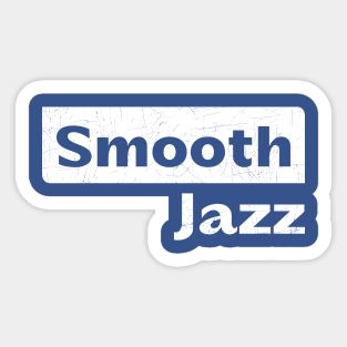 Smooth Jazz Sticker